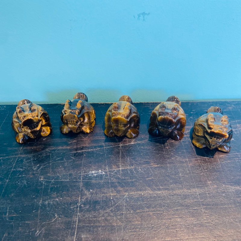 Amber dragon tortoise recruits wealth and wealth to eliminate disasters and block evil beasts A261 A262 A263 A264 A265 - Items for Display - Resin Brown