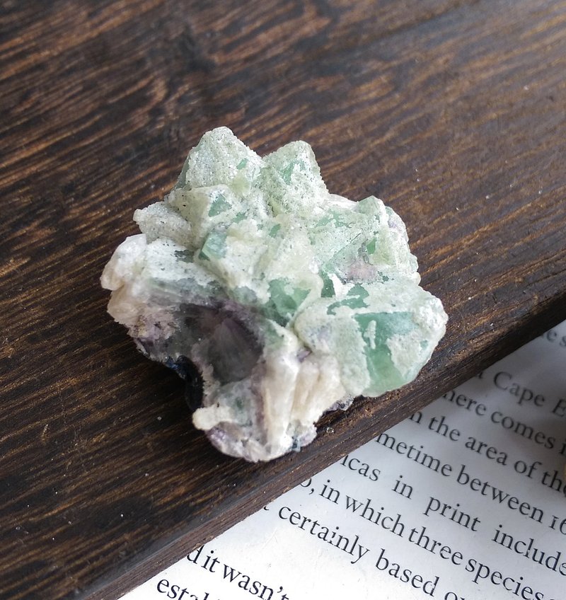 Fluorite 內蒙產地  紫綠色雙色螢石  天然礦石 原礦 - 擺飾/家飾品 - 其他材質 