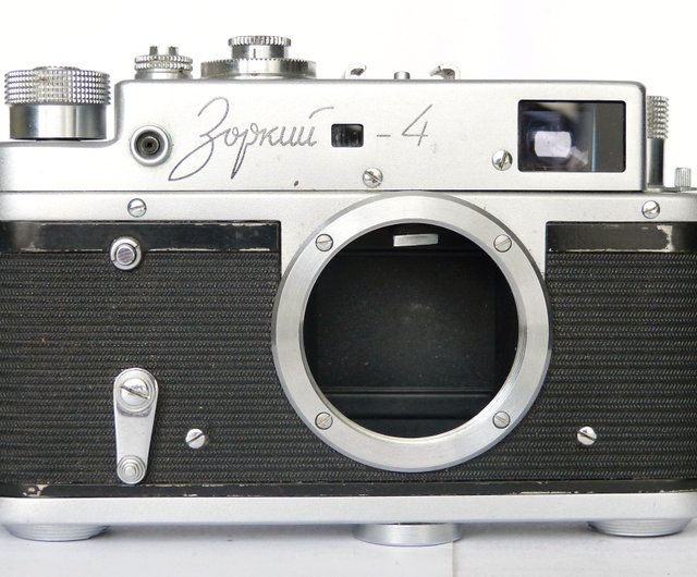 Popular Zorki-4k Soviet Russian Rangefinder Film Camera with Lens Industar-50