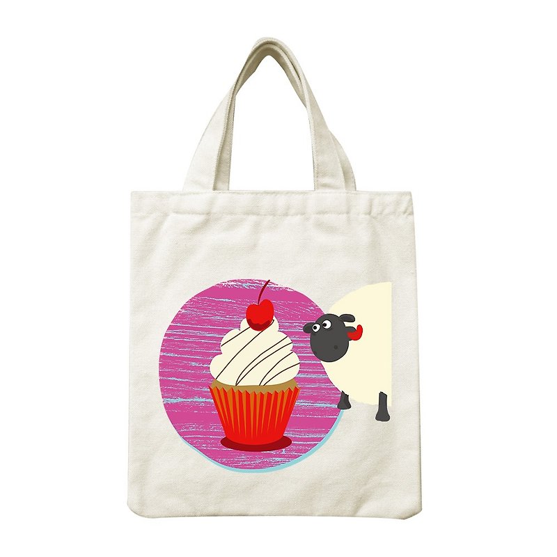 Shaun The Sheep - picnic package: [snack party], CA2AI09 - Handbags & Totes - Cotton & Hemp Red