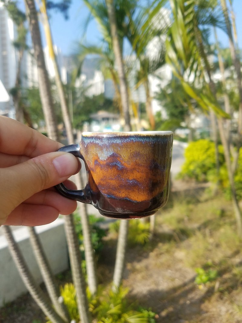 Mountain Sites Espresso Cup - แก้วมัค/แก้วกาแฟ - ดินเผา สีนำ้ตาล
