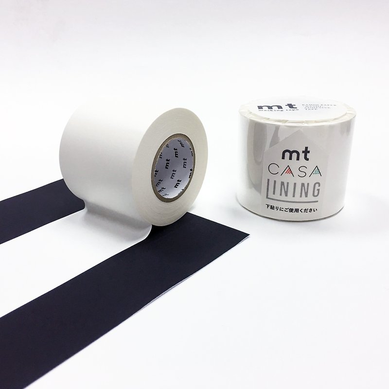 KAMOI mt CASA LINING 100mm (MTCALI02) - Washi Tape - Paper White