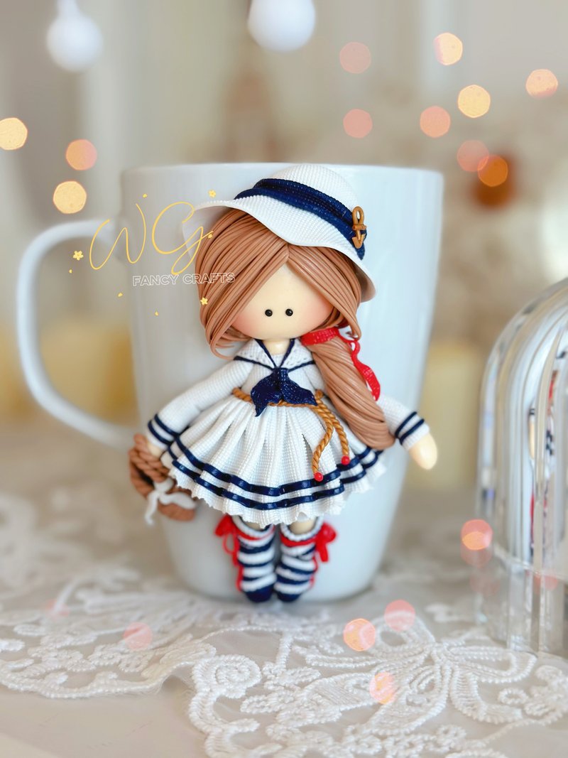 Doll Mug Handmade - Mugs - Other Materials 