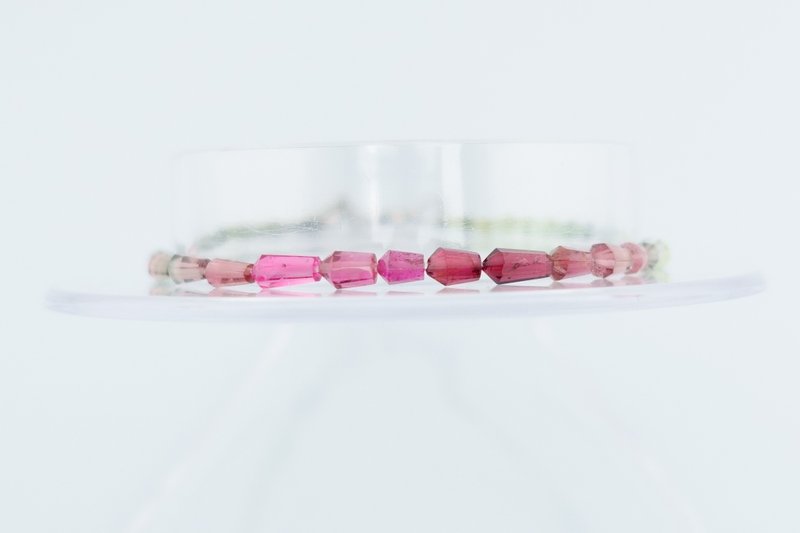 Polaroid Jewelry - Natural Colored Tourmaline Bracelet - Bracelets - Gemstone 