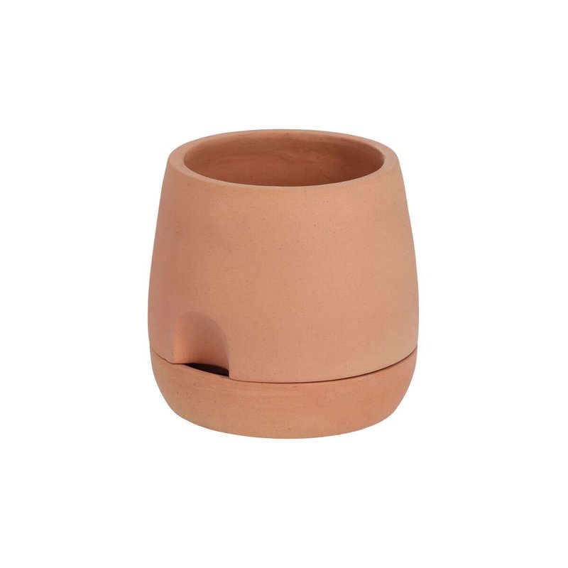 LUIGINA PLANTER Ø27 - 花瓶/花器 - 陶 橘色