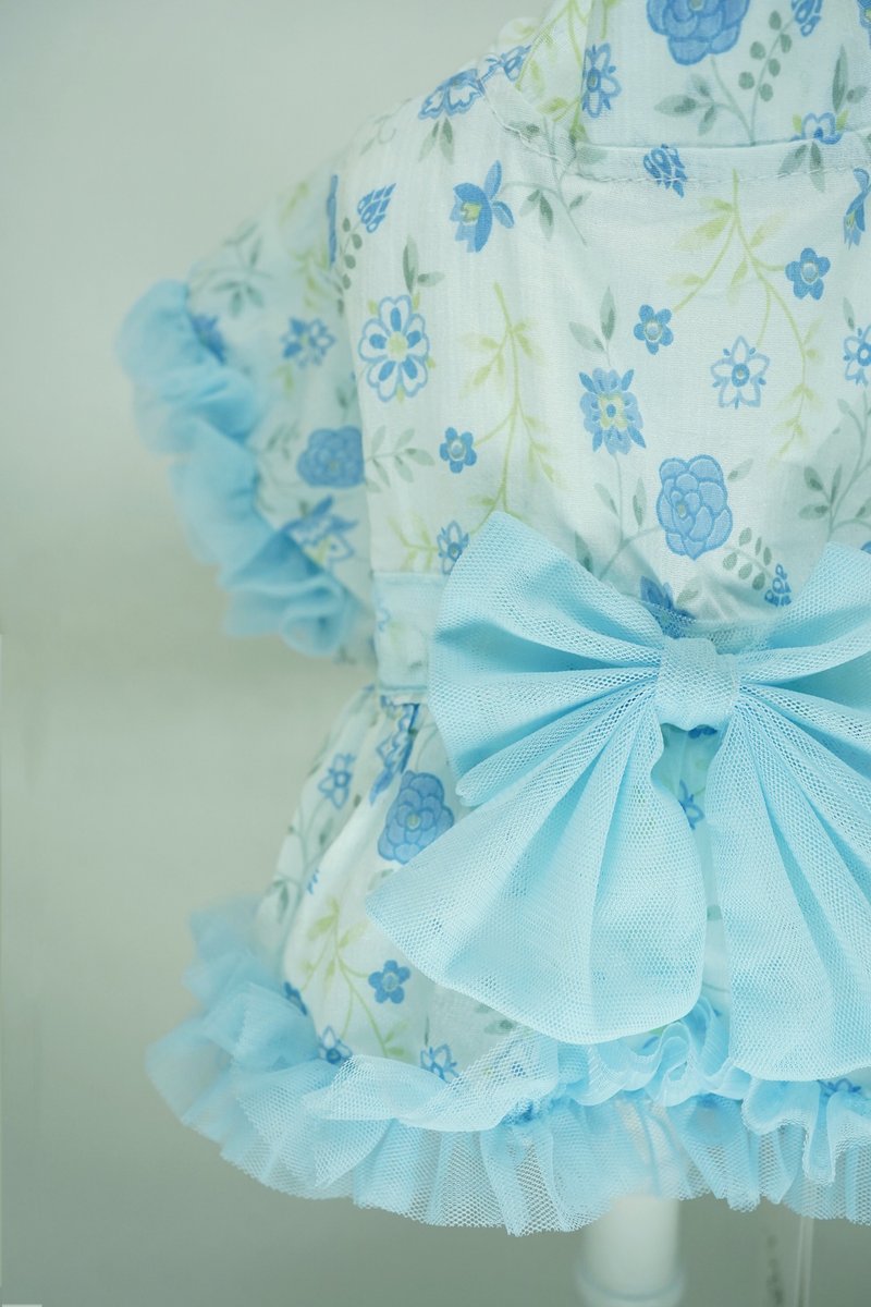 Crazy de Wan - Yukata Dress (Hana Mushiro BL) - Clothing & Accessories - Other Man-Made Fibers Blue