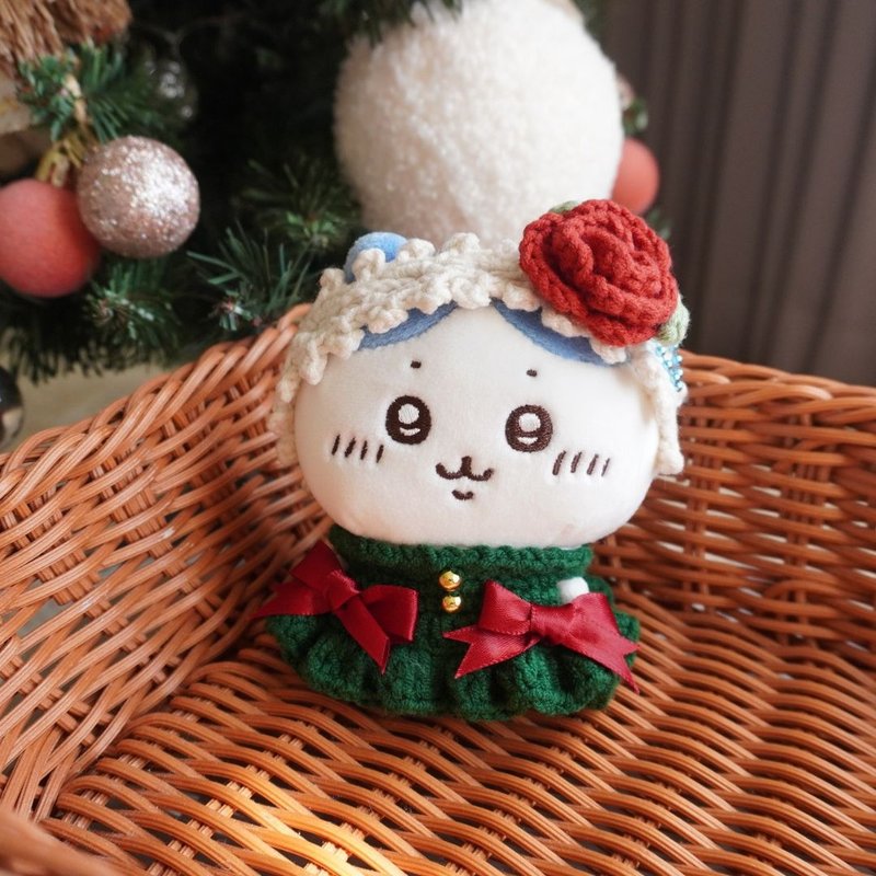 冬夜薔薇 | 娃衣 吉伊卡哇 ちいかわ Chiikawa 10cm - 公仔/玩偶 - 棉．麻 綠色