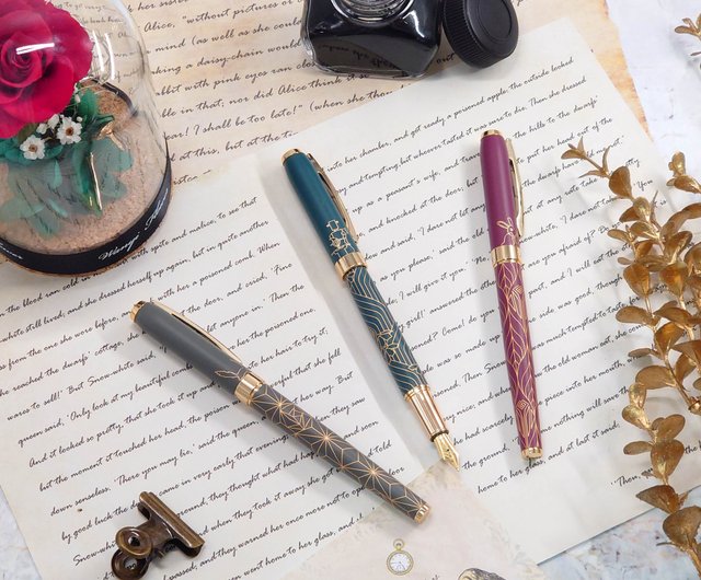 Fast Shipping Civilization Iwi Pick Up A Pen When Bronze Version Ancient Egypt Lettering Gift Shop Iwi Fountain Pens Pinkoi