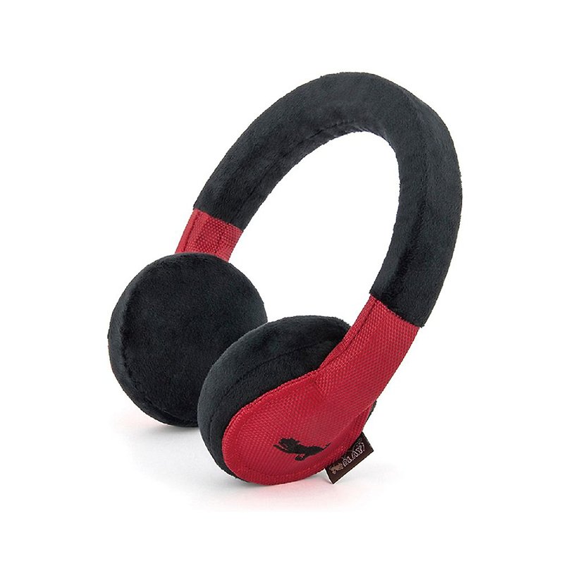 Chirp Headphones - ของเล่นสัตว์ - เส้นใยสังเคราะห์ สีแดง