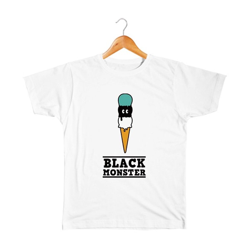 Black Monster # 18 Kids - Tops & T-Shirts - Cotton & Hemp White