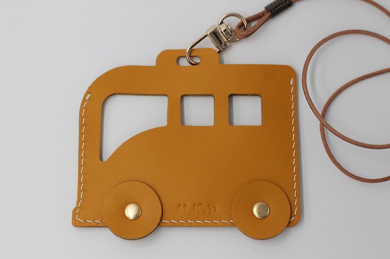 Taiwan handmade genuine leather identification card holder/card holder - ID & Badge Holders - Genuine Leather 