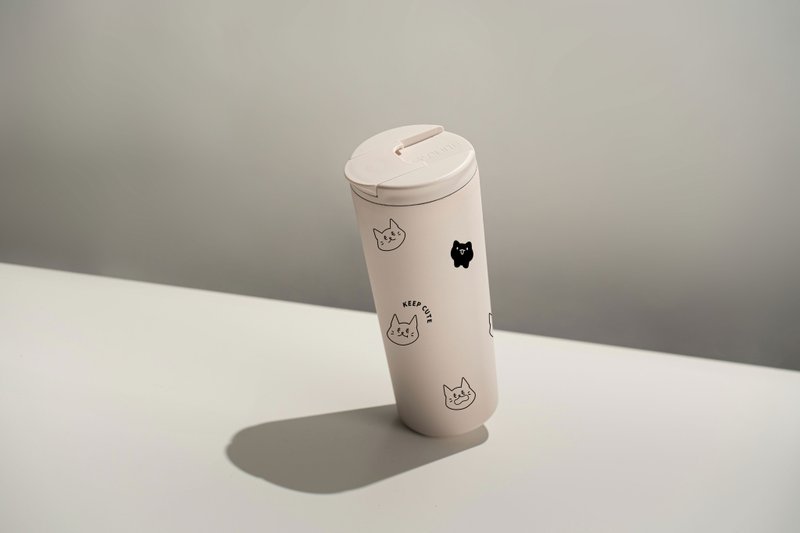 S+ PURE x 露咖貓 保溫純粹杯 750ml | 獨家防漏扣鎖設計 - 杯子 - 環保材質 多色