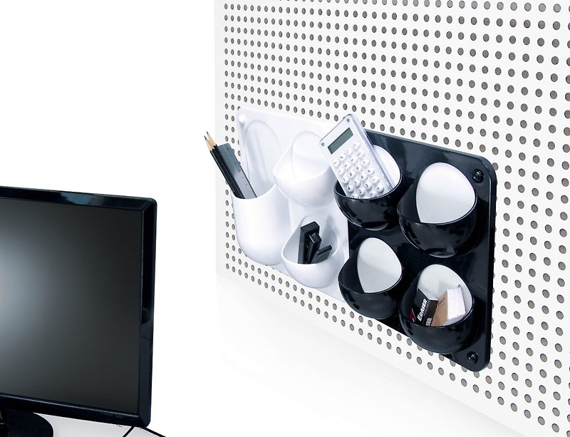 O-Life Wall-mounted Storage Box Type D - Six Styles - กล่องเก็บของ - พลาสติก 