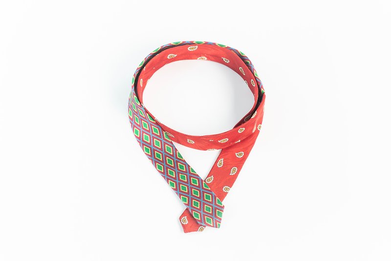 choker tie - Ties & Tie Clips - Silk Multicolor