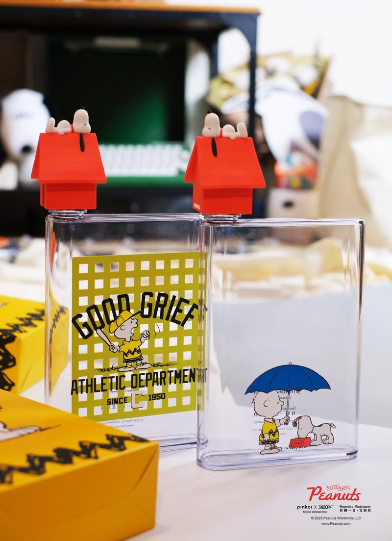 【Pinkoi x SNOOPY】SNOOPY 可愛史努比 A5 輕水瓶 陪伴你 隨身瓶 - 水壺/水瓶 - 壓克力 多色