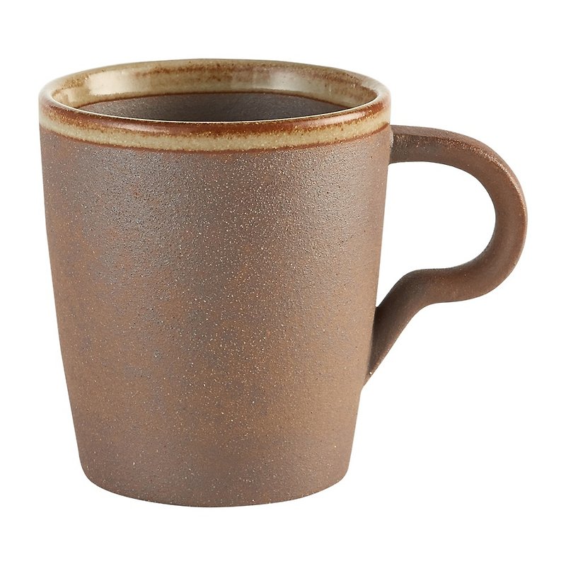 Aurli 奧利│老岩泥咖啡杯-恣意杯系列 - 咖啡杯/馬克杯 - 其他材質 咖啡色