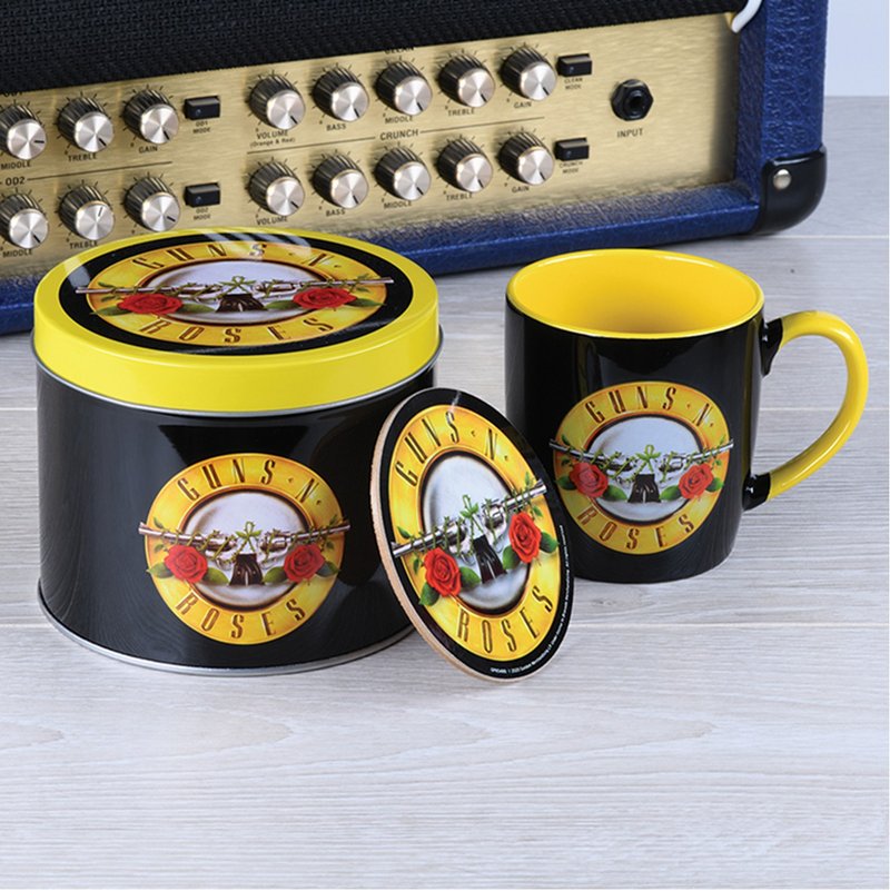 【槍與玫瑰】Guns N Roses (Bullet Logo) 馬克杯鐵罐禮盒組 - 其他 - 其他材質 多色