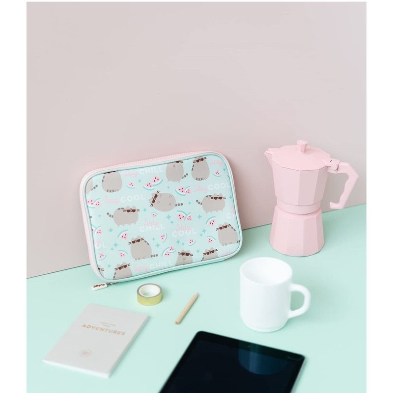 【胖吉貓】平板電腦收納袋/Pusheen - 平板/電腦保護殼/保護貼 - 其他材質 多色