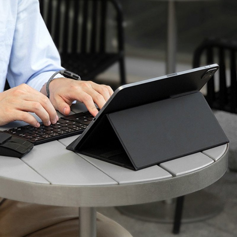 DeLUX KF10+MF10 Folding Keyboard and Mouse Set - Computer Accessories - Plastic 