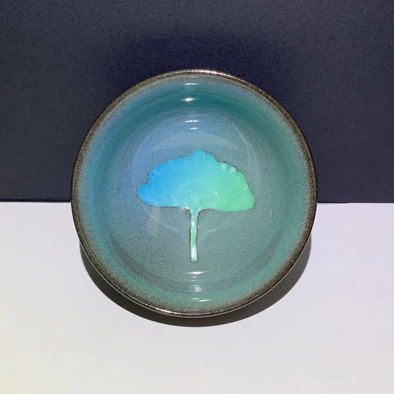 木葉天目圓杯 / 邱毓寧 / 鶯歌燒 / A45 - 茶壺/茶杯/茶具 - 瓷 黑色