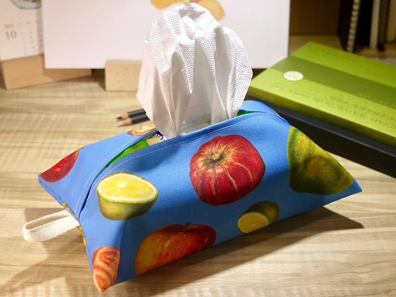 Toilet Paper/Tissue Cover - Vegetables and Fruits - Tissue Boxes - Polyester 