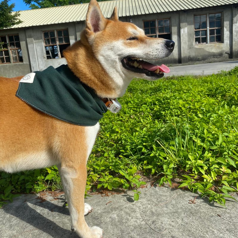 【ZhiZhiRen】Triangle Lace Scarf-Double-sided Color-Pet Scarf - หมอน - ผ้าฝ้าย/ผ้าลินิน หลากหลายสี