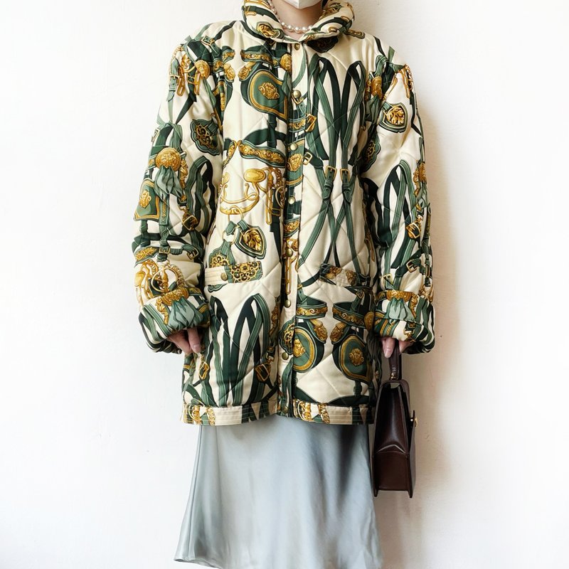 90s BALLY 真絲高貴夾棉外套 去旅遊必備 - 女大衣/外套 - 絲．絹 白色