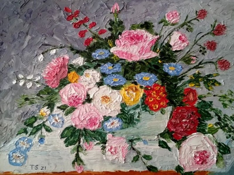 Dutch bouquet - 壁貼/牆壁裝飾 - 其他材質 