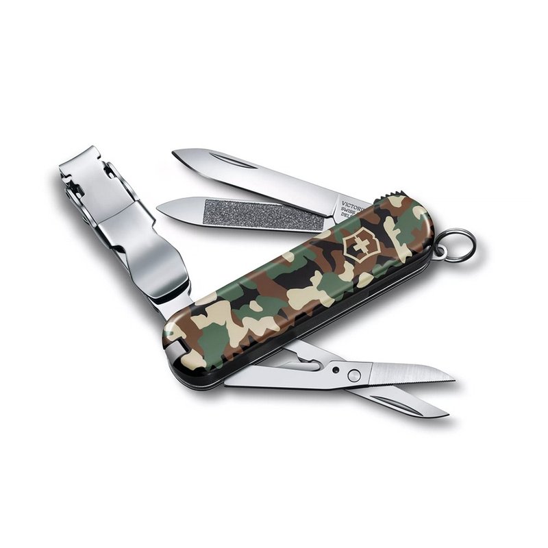 VICTORINOX 瑞士維氏 NailClip 580 8用 65mm 迷彩 0.6463.94 - 露營用品 - 不鏽鋼 多色