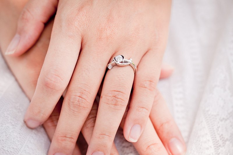 [ONEIDA]Attachment - Attachment Diamond Ring/Ring - แหวนคู่ - โลหะ 