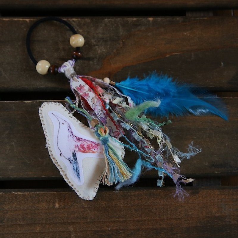 bird rubber decoration - Hair Accessories - Other Materials 