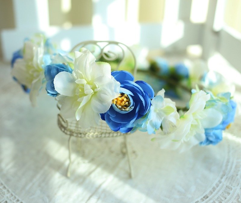Wreaths Manor*Handmade jewelry bouquet*wedding small objects*bridal bouquets*Wreath ~~ H12 - Hair Accessories - Paper 
