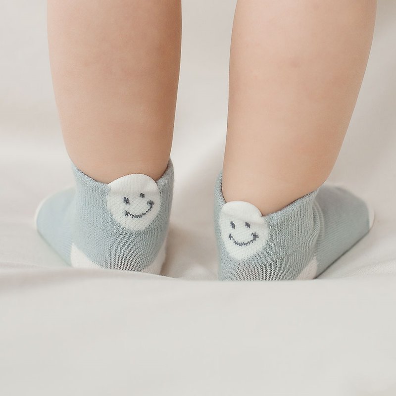 Happy Prince Korean made Aesop lightweight baby and children socks - Baby Socks - Cotton & Hemp 