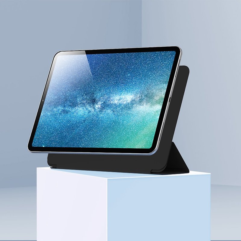 iPad Pro (11インチ) 2020/2021/2022 Edition 両面磁気マルチアングルタブレットケース - PCバッグ - その他の素材 ブラック