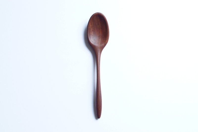 Wooden Spoon, size Medium, Walnut - ช้อนส้อม - ไม้ 