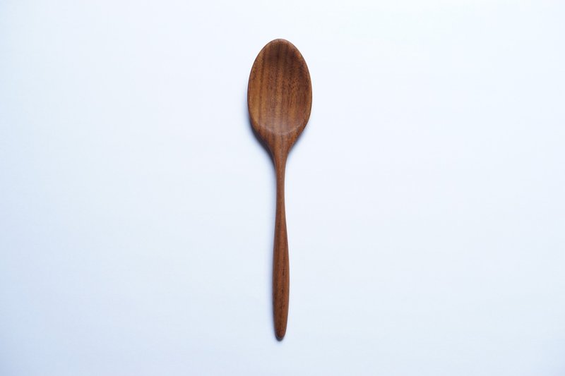 Wooden Spoon, size Medium, Walnut - ช้อนส้อม - ไม้ 