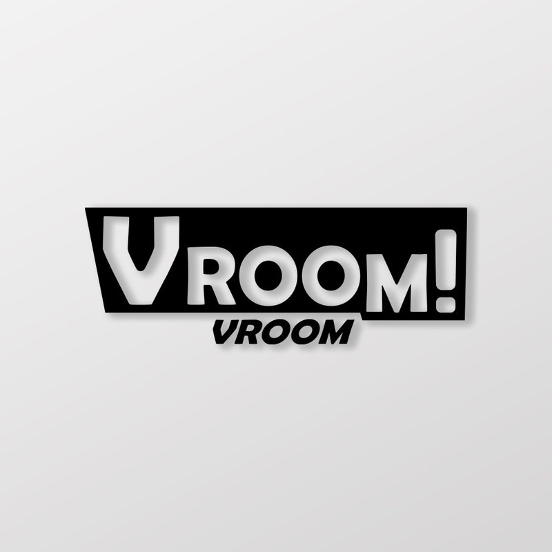VROOM VROOM/車貼、貼紙 SunBrother孫氏兄弟 - 貼紙 - 防水材質 