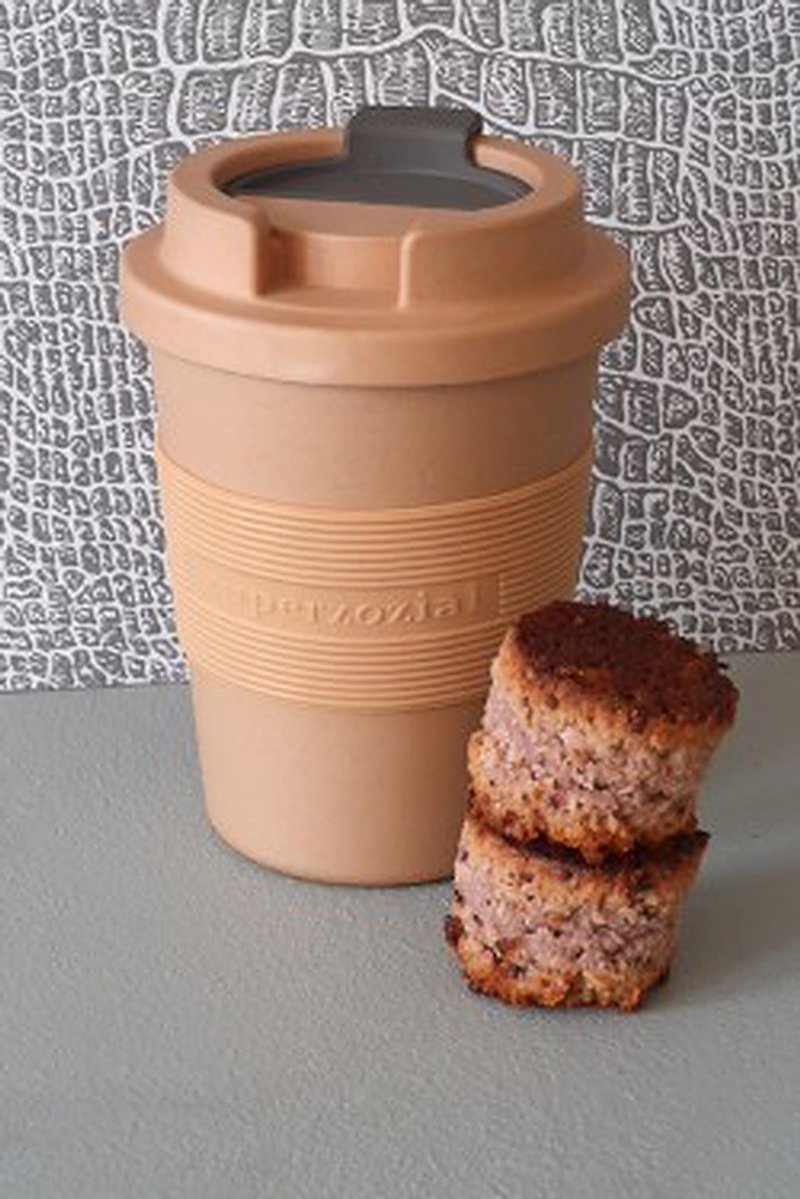 Zuperzozial - Time-Out旅行杯(中) - 咖啡色 - 咖啡杯/馬克杯 - 環保材質 卡其色