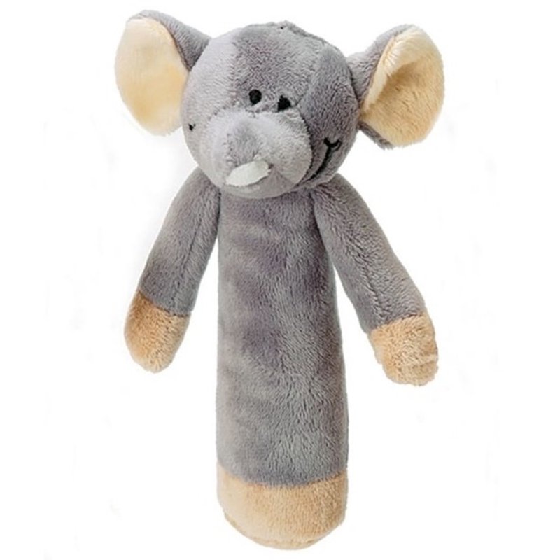 Nordic Sweden Teddykompaniet Elephant Rattle New Year Gift Exchange Gift - ของเล่นเด็ก - เส้นใยสังเคราะห์ 