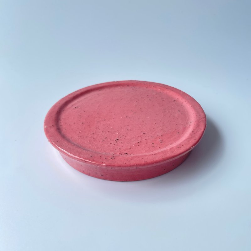 @studio_florero Strawberry Neriage Tray - Plates & Trays - Pottery Pink