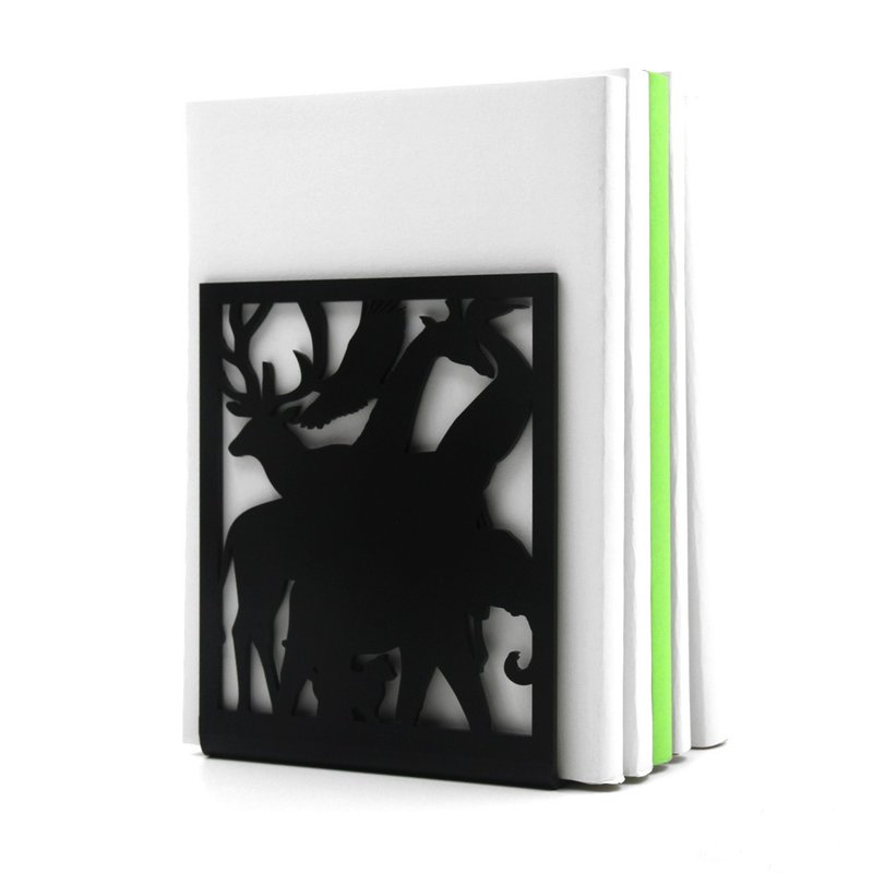 動物世界 書座 家品裝飾 - 居家收納/收納盒/儲物盒 - 塑膠 黑色