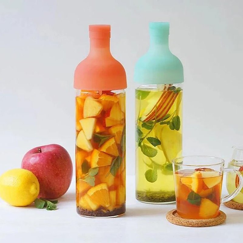 【wu-tsang】Hario-Filter- in Bottle 750ml (5 kind) - Teapots & Teacups - Glass Multicolor