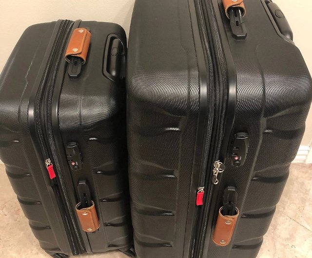  IUAQDP 2 Pieces Leather Luggage Handle Wraps Handbag