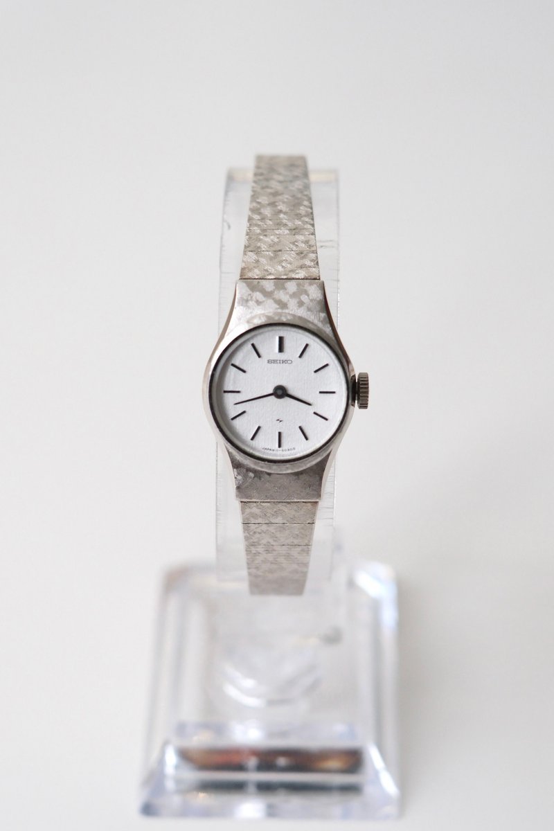 Vintage Seiko全新庫存/中古錶/復古時鐘/vintage watch - 女錶 - 其他金屬 銀色