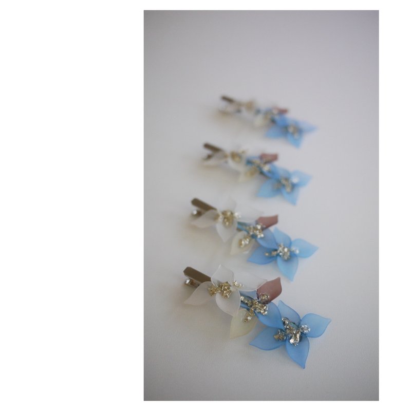 Huayang | Fine work hair accessories | Duckbill clip | hair clip - เครื่องประดับผม - วัสดุอื่นๆ หลากหลายสี