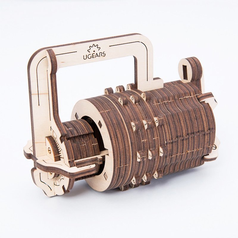 /Ugears/ Ukrainian wooden model Da Vinci code lock Lock - แกดเจ็ต - ไม้ 