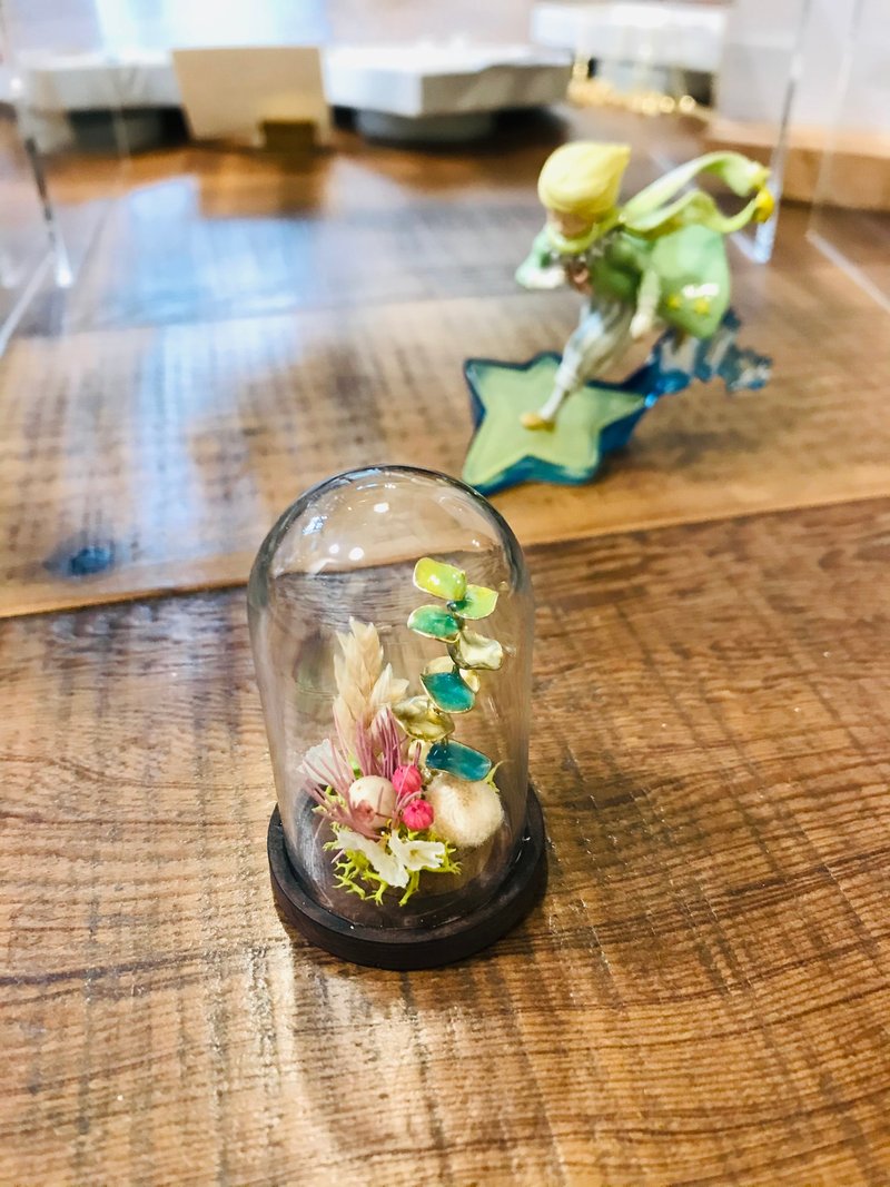 【桌上擺飾】迷你 金工植栽  辦公室 療癒 小物 (尤加利葉 衫樹) - 擺飾/家飾品 - 銅/黃銅 多色