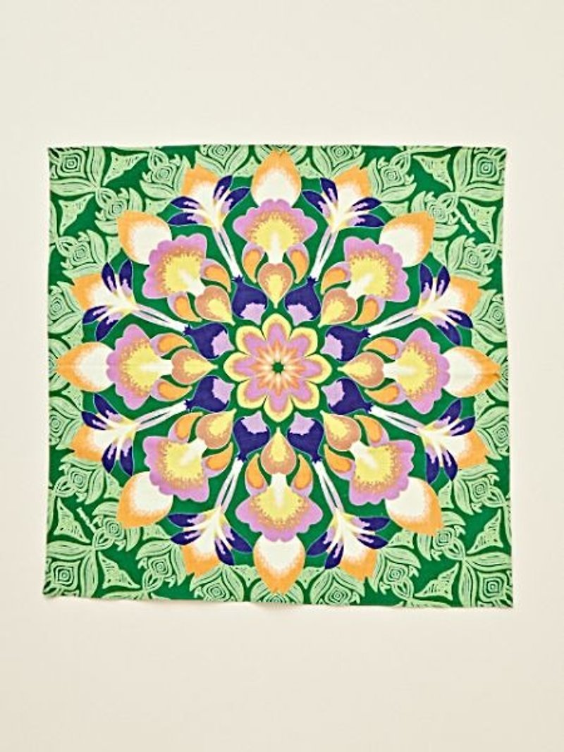 [Pre-order] ✱ ✱ gorgeous flower mandala square (three-color) - อื่นๆ - ผ้าฝ้าย/ผ้าลินิน หลากหลายสี