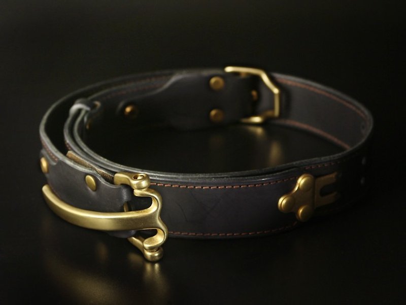 HEYOU Handmade - The Ranger Belt - Belts - Genuine Leather Black