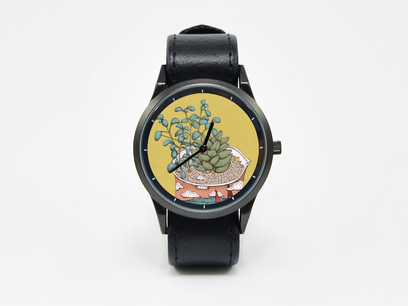 "Illustration Watch" illustration X Watch - fleshy life - Women's Watches - Other Metals Orange